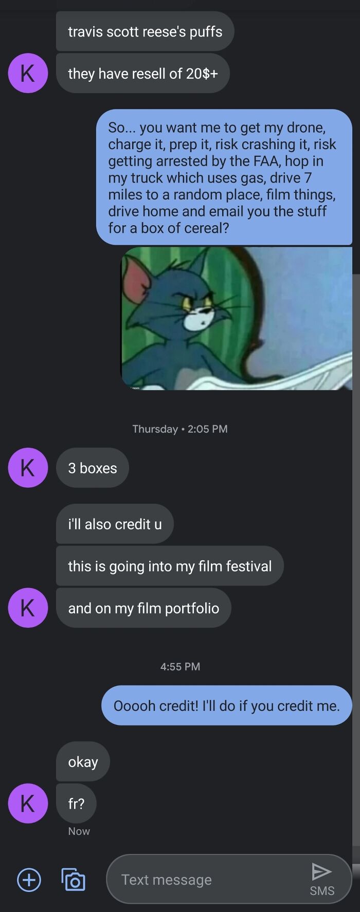 My Friend Wanted Me To Give Him Some Drone Video For Some Cereal