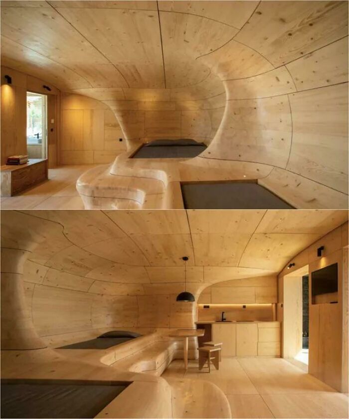 Esta hermosa "cueva de madera" en Trikala, Grecia