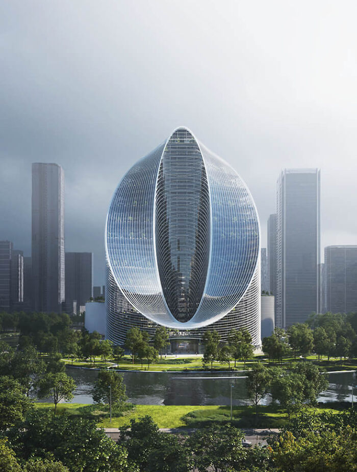 A Looped Courtscraper In /China By Bjarke Ingels [732*969]