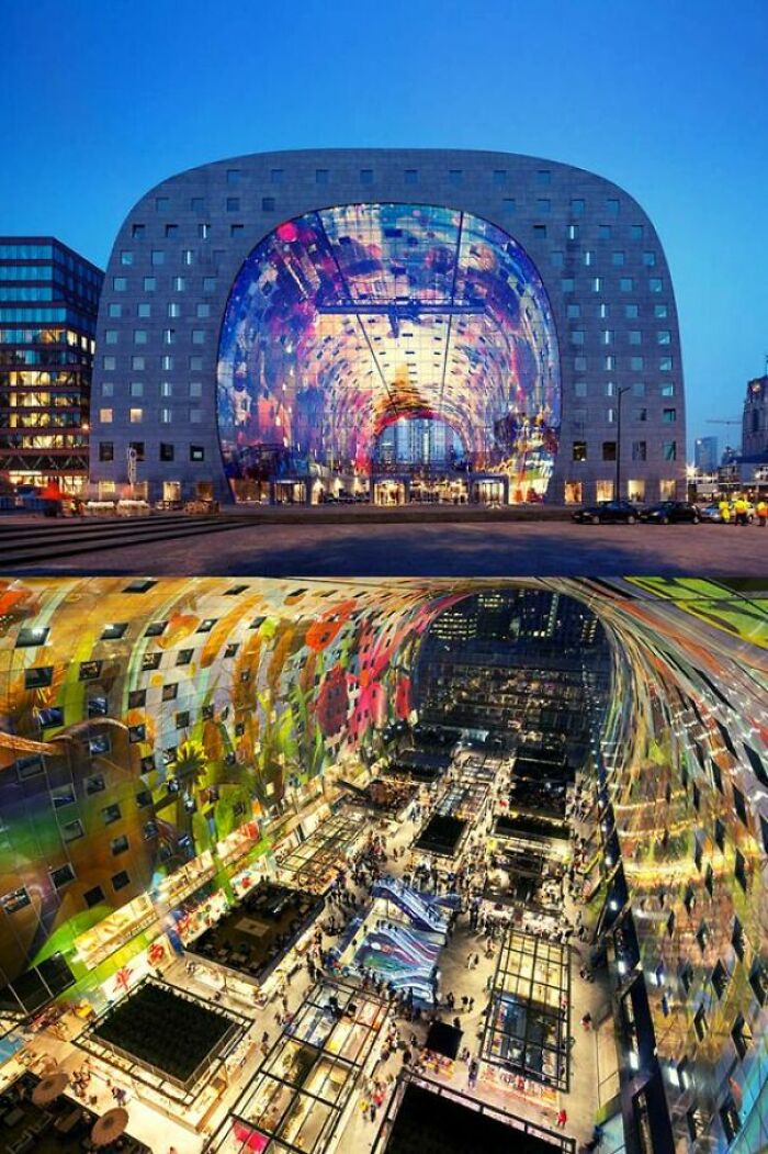 Markthal In Rotterdam, Netherlands