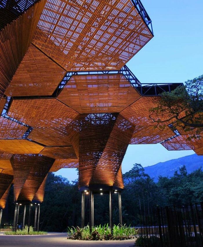 Jardin Botanicol In Medelin. Columbia