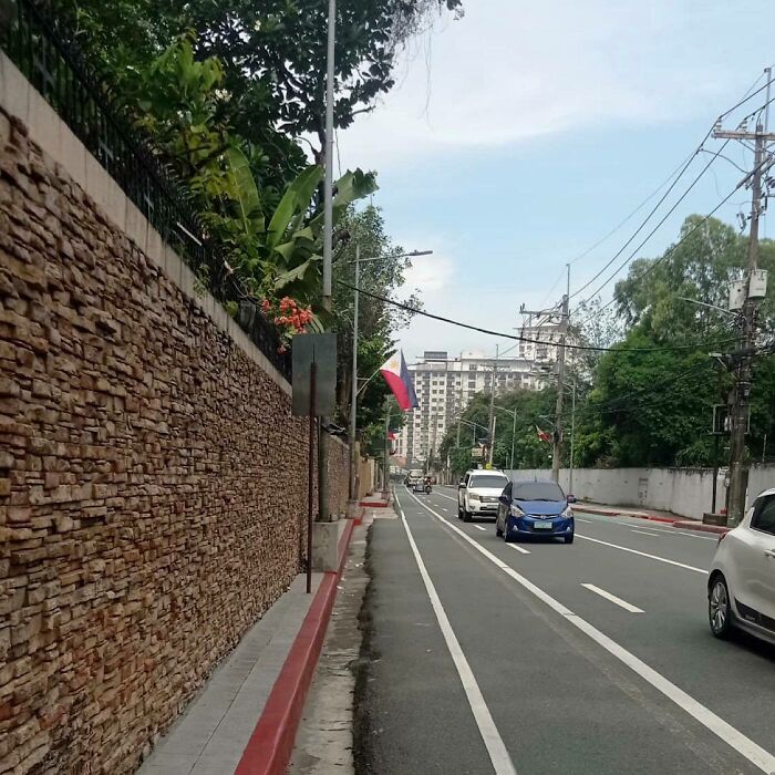 The Sidewalk Where You Have To Walk Sideways, Philippines