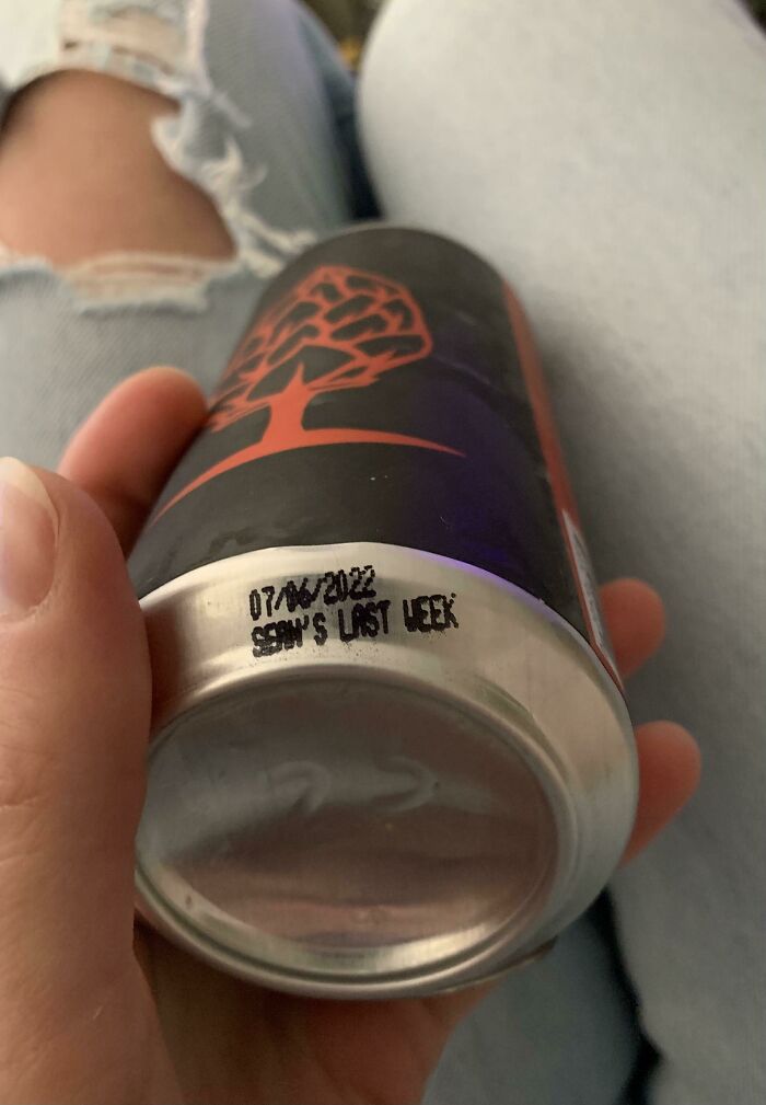 Bottom Of An Ipa Can…. Congrats Sean!