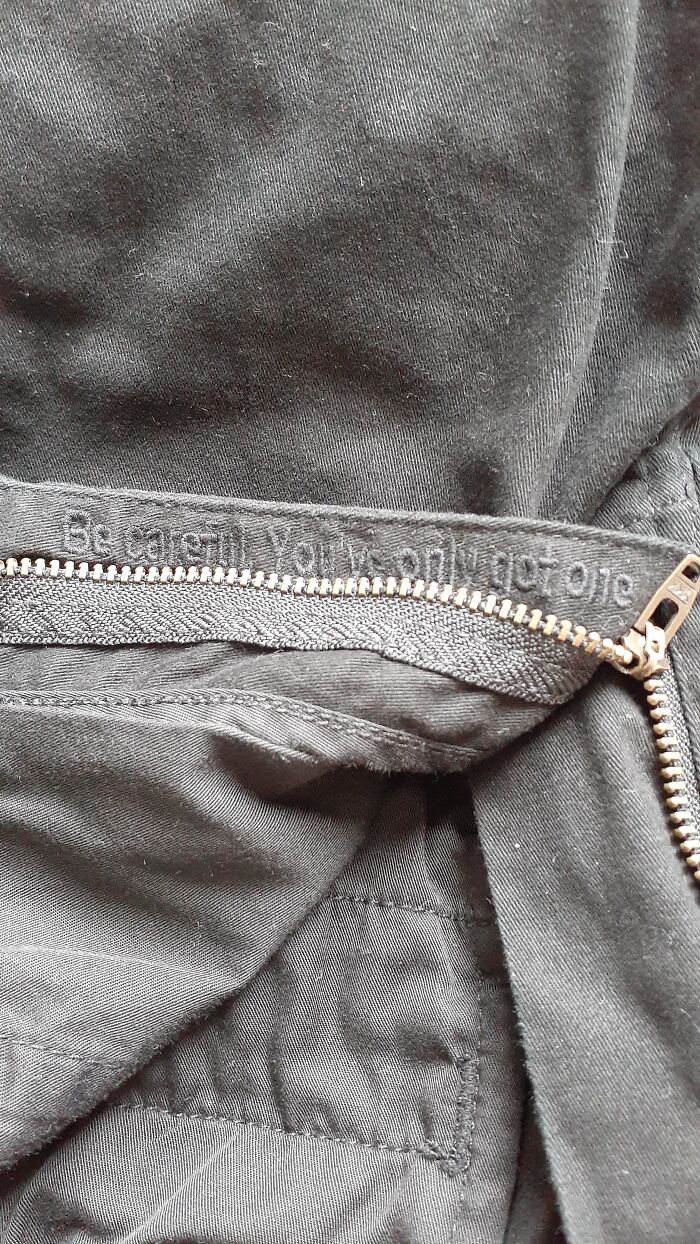 My Jeans Have A Little Note In Them