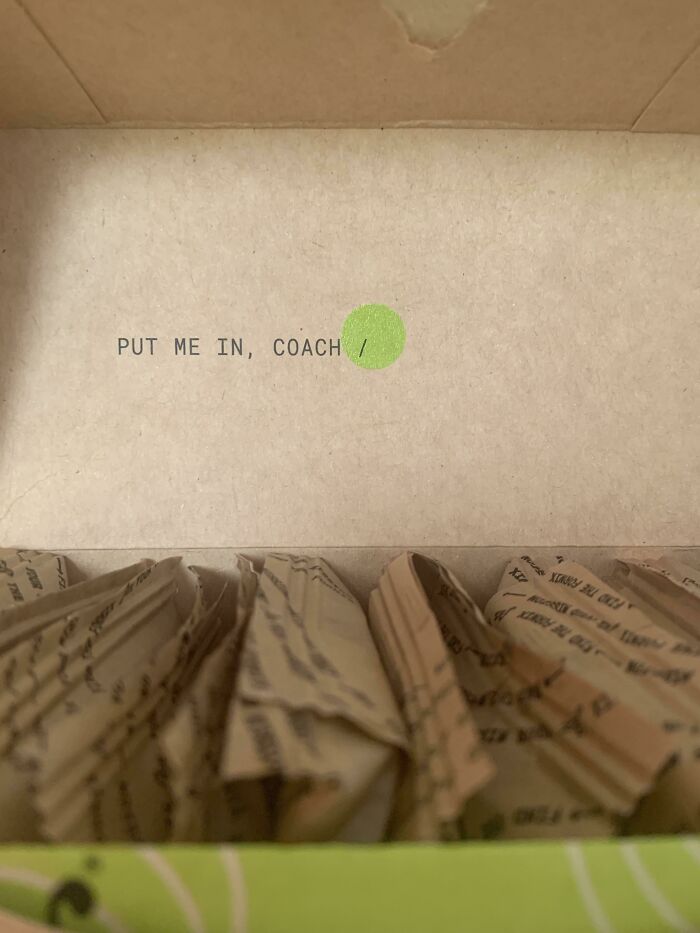 Opened A New Box Of Menstrual Discs From A Brand I Haven’t Used Before And Was Met With A Clever Little Message