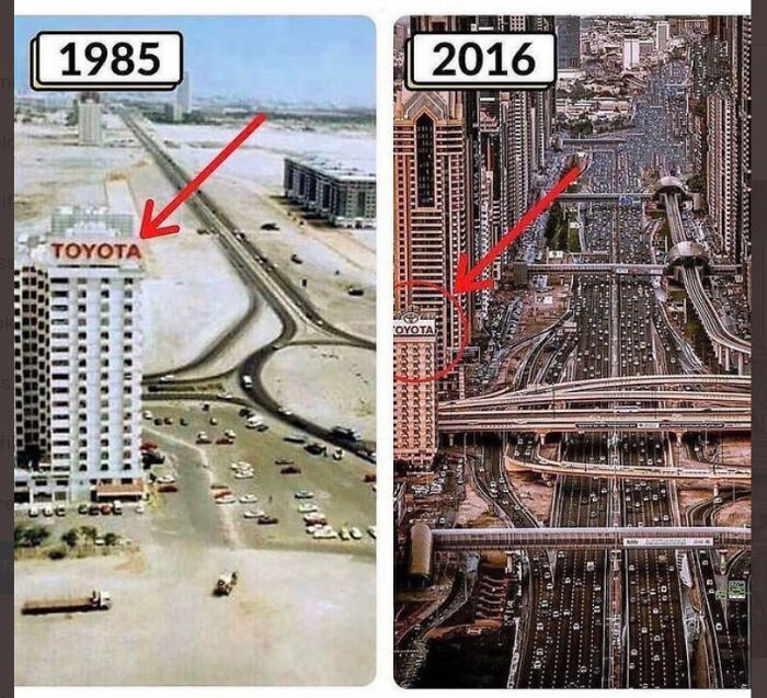 Dubai, Uae. 1985 vs. 2016