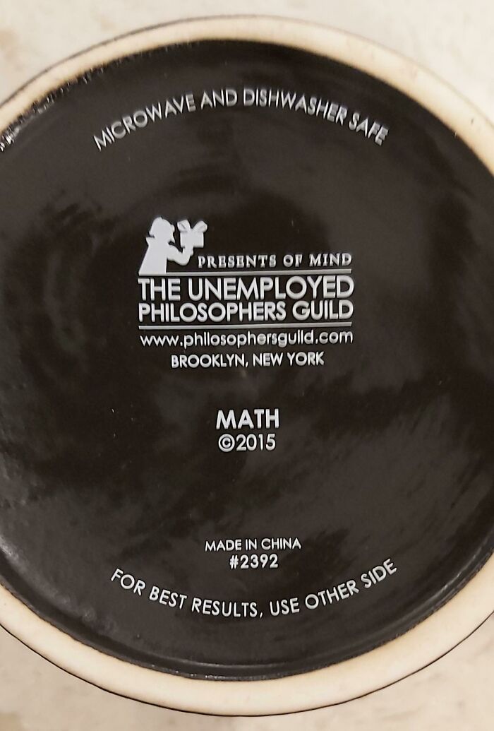 Found This On The Bottom Of A Mug