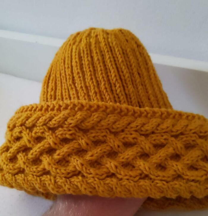 My Boyfriend Knit This Hat For Me. I Absolutely Adore Him. It Melts My Heart To Know That Someone Would Put In That Kinda Effort For Me