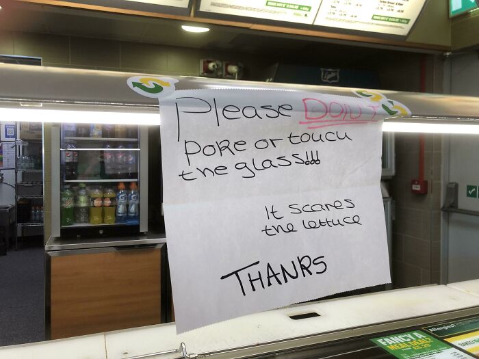 I've Put Up A Sign But It’s Gonna Be Ignored Anyway