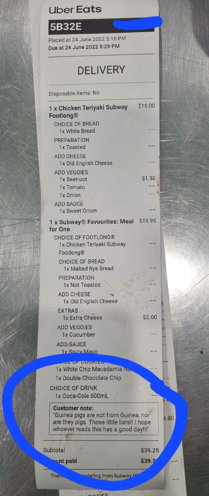 I Gave Them Extra Cookies 