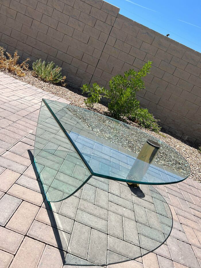 Found This Mcm Coffee Table Next To The Trash Bin Today! Just Cleaned It Up And Sold It For $350