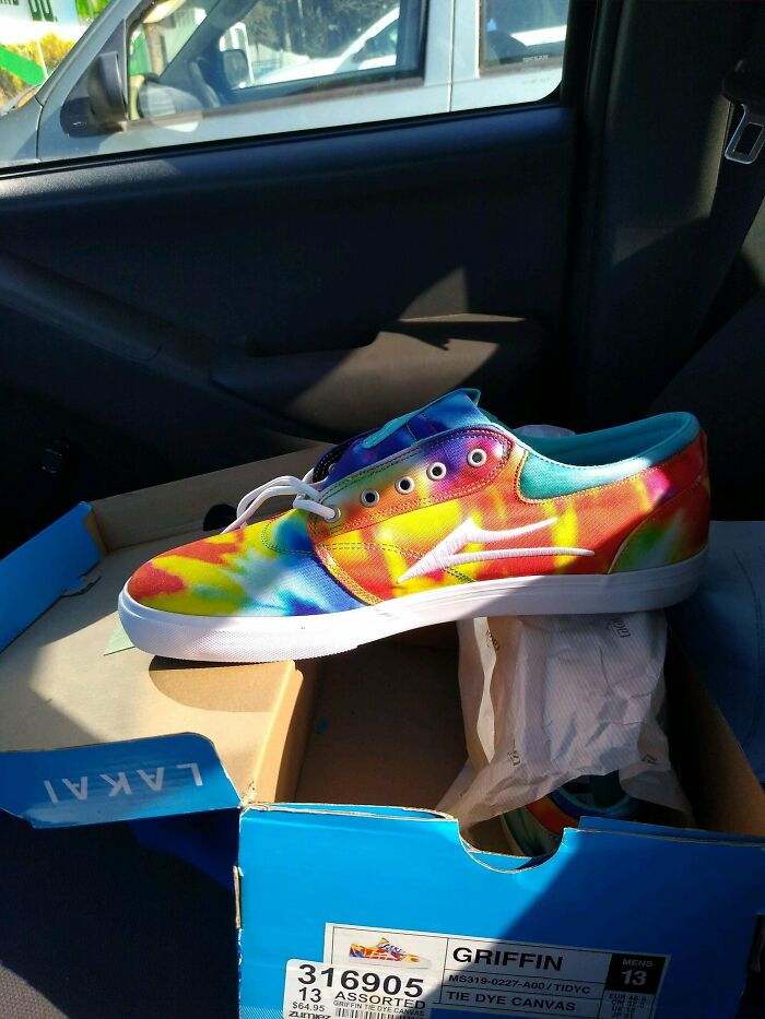 My Mom Found These In A Dumpster With The Receipt! Luckily, They’re My Size!