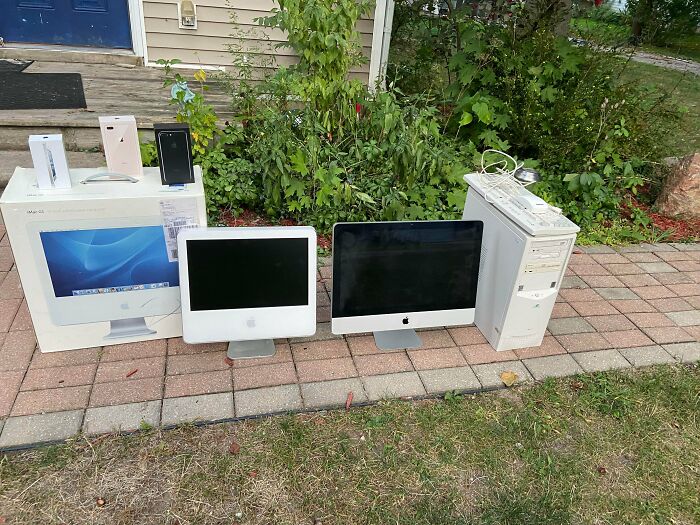 Todays Finds. I Still Don’t Know How I Found All Of This In The Same Dumpster