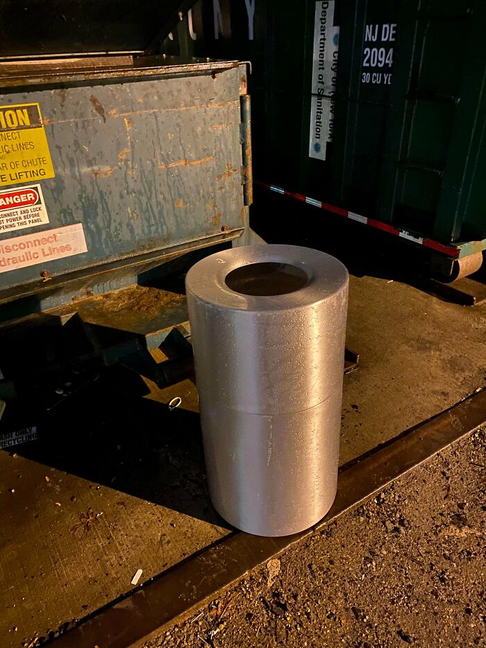 Found This In My Local College Dumpster! Love The Industrial Look