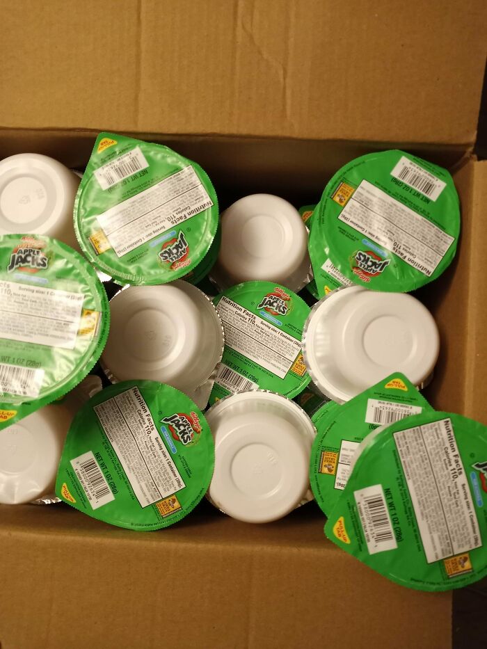 Well I've Got Breakfast Covered For... 96 Days