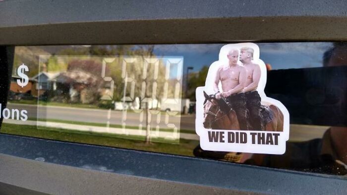 This Was A Nice Change At The Pump