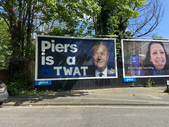 I Think As It’s Just The Poster, This Counts As Mild Vandalism