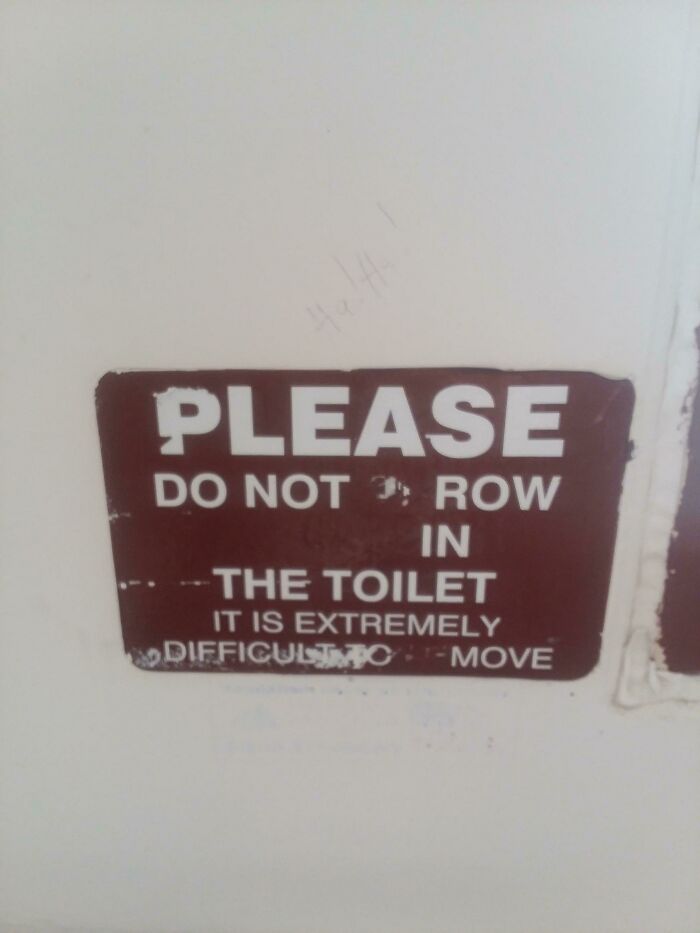 Does This Count As Bathroom Graffiti?