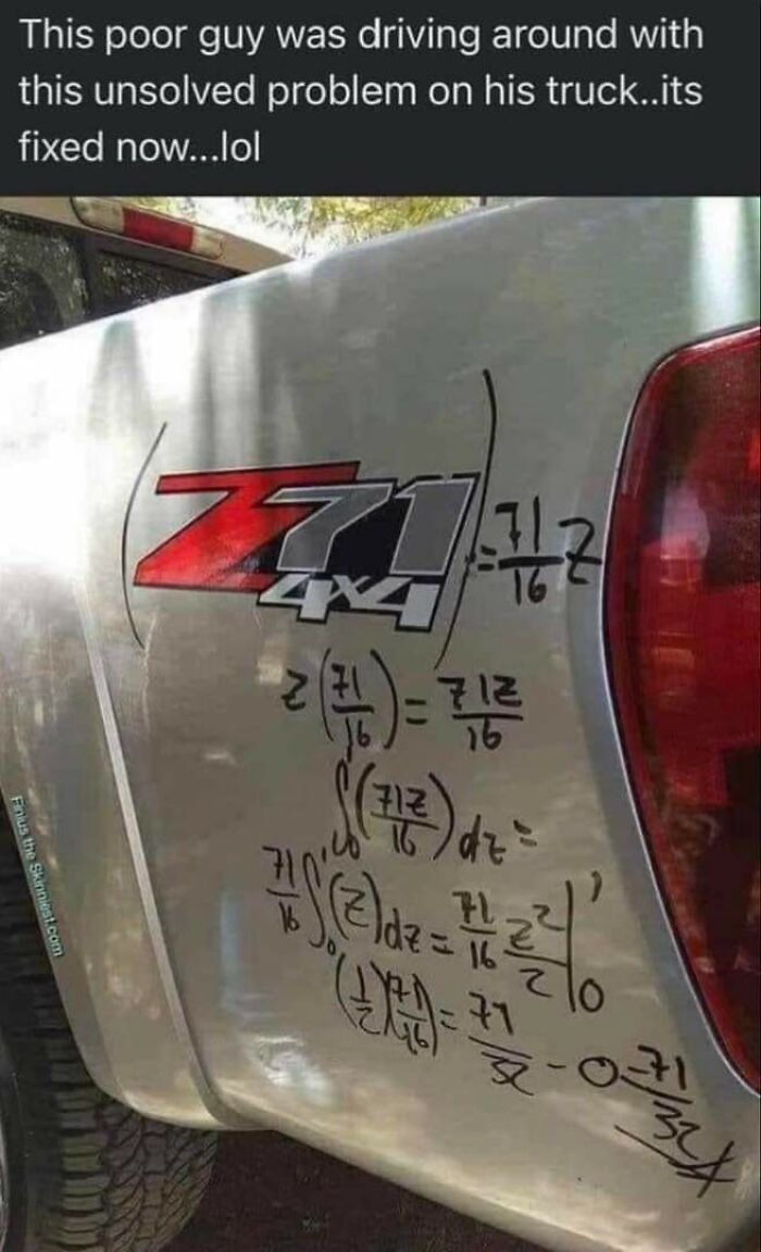 Well Now He Knows The Answer