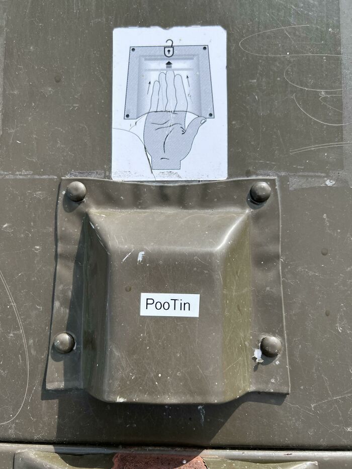 Dog Park’s Garbage Can. I Think We Should Name Him Trashimir