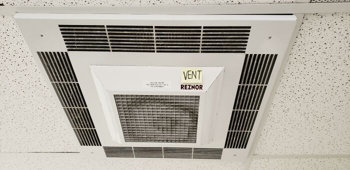 That's Been Up There Since The Week It Was Installed. Like, 2 Years Ago