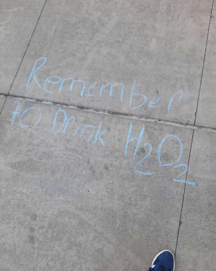 Was A Gentle Reminder To Be Hydrated