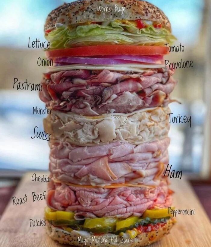 This Garfield Style Sandwich
