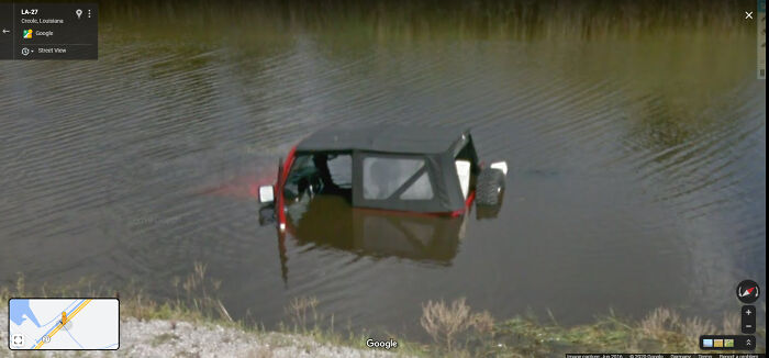 ¡Interesante lugar para estacionarse!