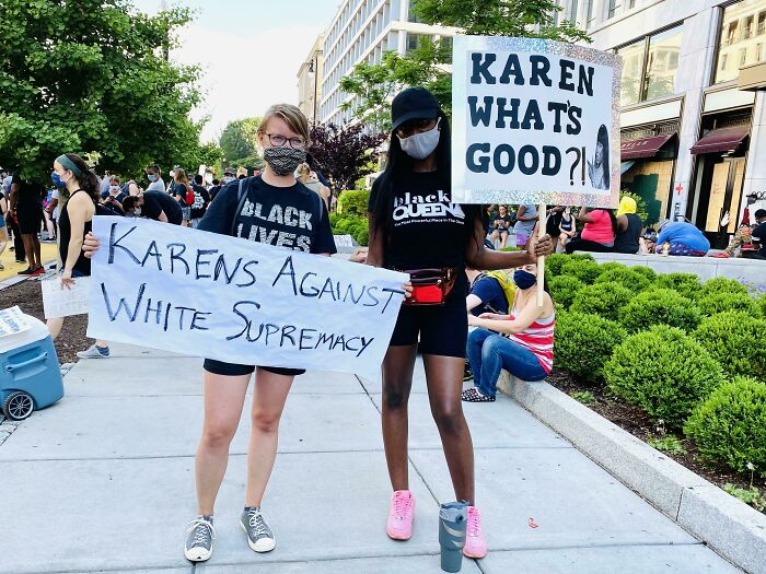 I Went To The D.C. BLM Protests & Found My Sign Buddy