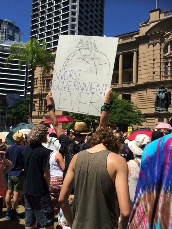 Another Australian Protest Sign
