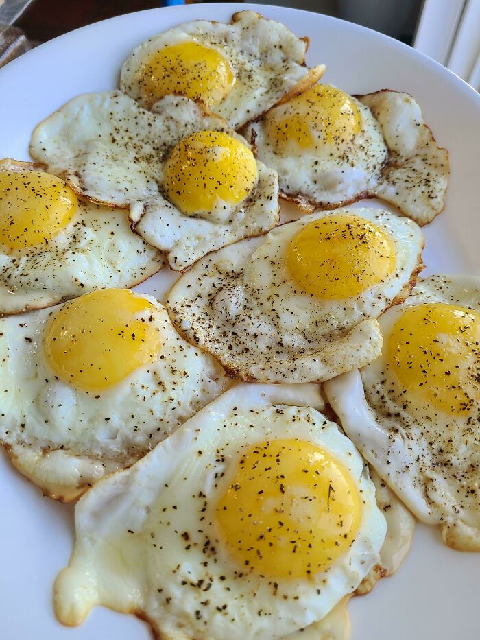 Just Want To Flex These Sunny-Side Up Eggs That I Made This Morning