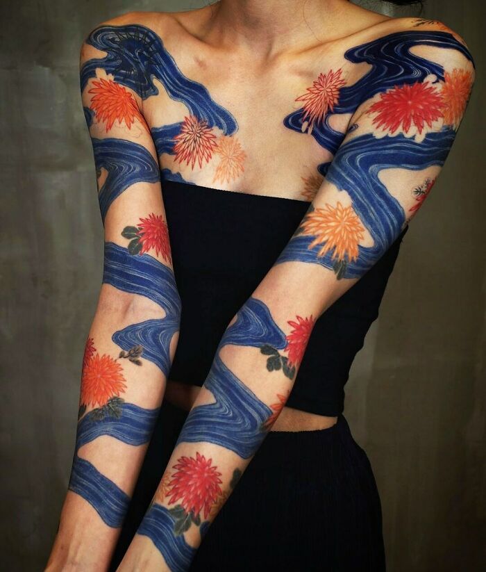 Tattoo Artwork By © Moon.cheon