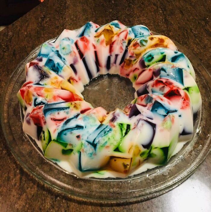 Homemade Broken Glass Jelly