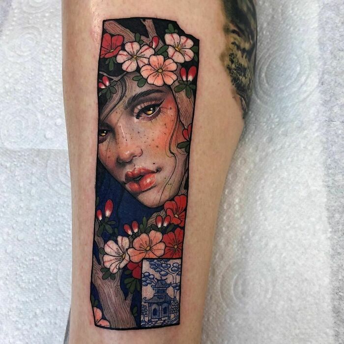 Tattoo Artwork By Hannah Flowers