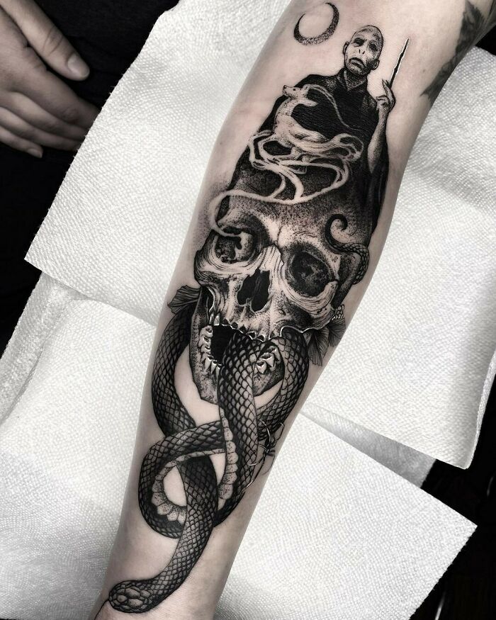 Dark Mark, Tattoo By © Matthew Murray