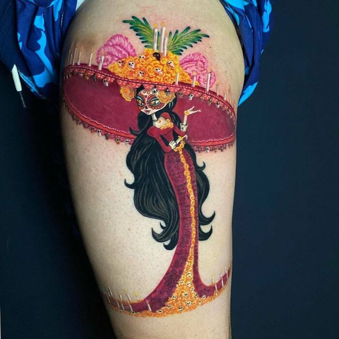 The Book Of Life, Tattoo By © Duda Lozano Tattoos