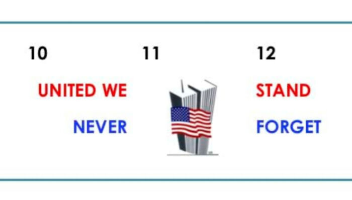 United We Never Stand Forget