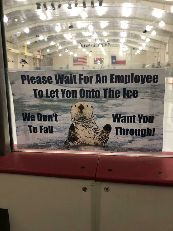 We Don’t To Fall Want You Through!