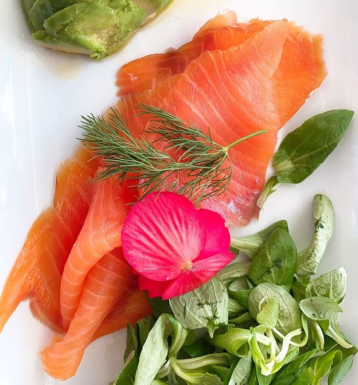 Smoked Salmon, A Traditional Christmas Food In Ireland