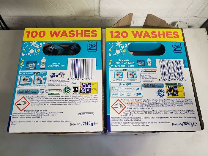 20 Fewer Tabs And Also 20% Price Increase