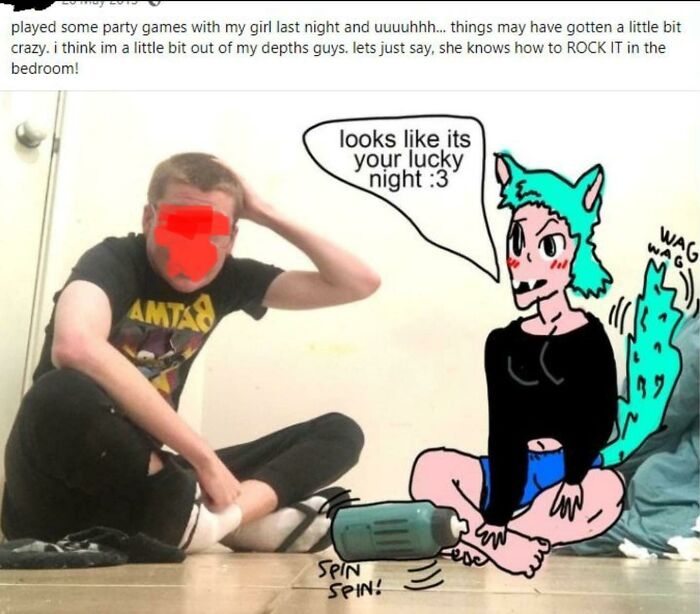 Guy Gets Lucky After Crazy Party Games (: