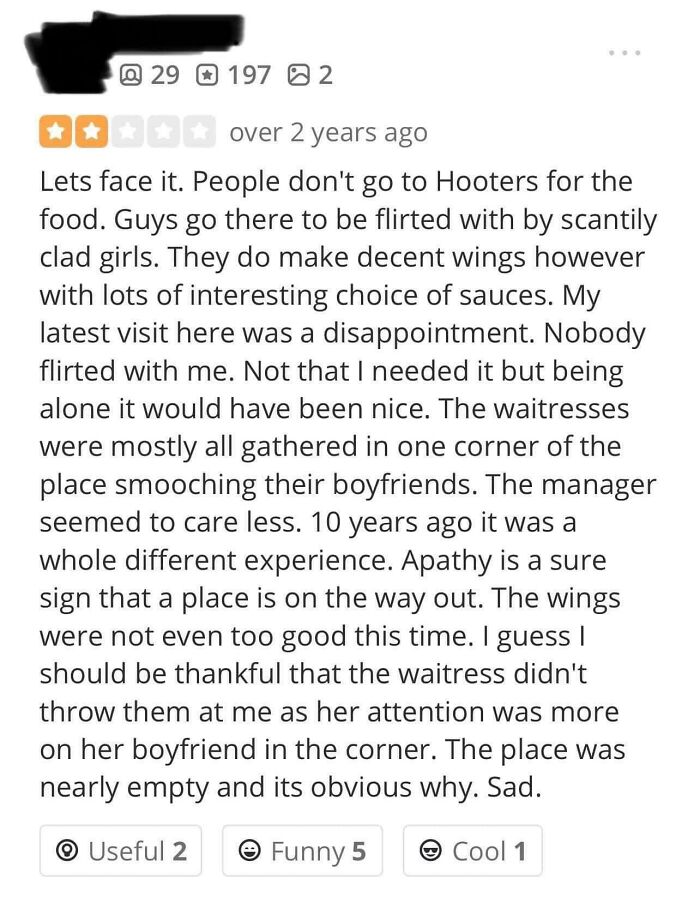 Even The Wings Were Bad This Time