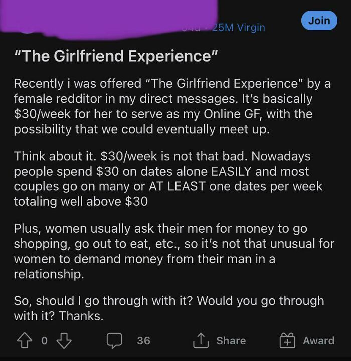 Op Mulls Over An Enticing Offer