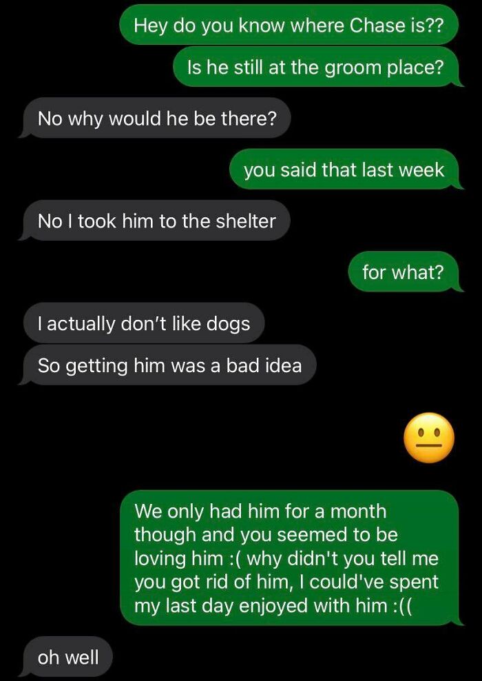 Man I’m Actually Pissed. My Mother Got Rid Of My First Pet Without Warning Me