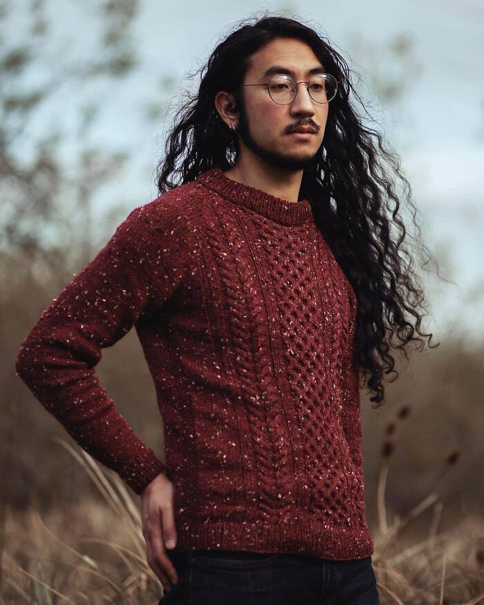 I’m Back With My Own Cable Sweater!