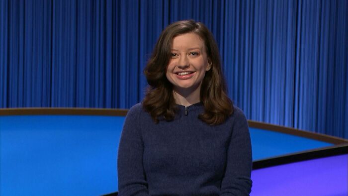 I Got To Wear My First Ever Handmade Sweater On Jeopardy Tonight!