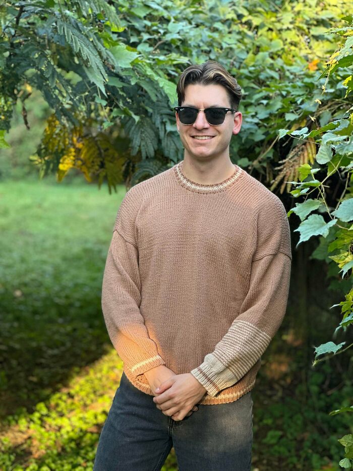 I Might Have Run Out Of Brown Yarn.. But I Love The Mismatch