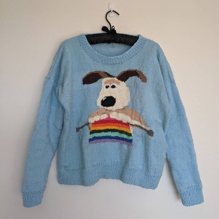 Finished My First Jumper! Bit Lumpy But I Love It 