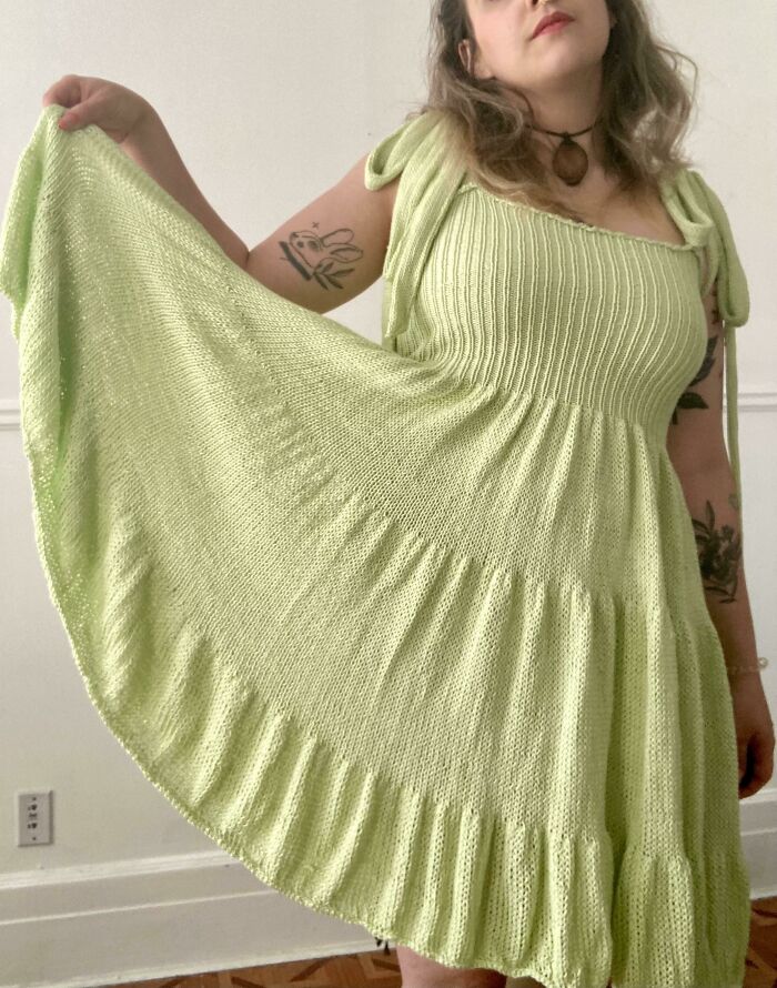 This Dress Is A 12/10 Swish Effect