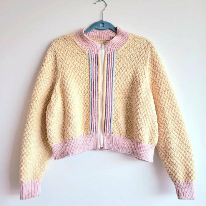 This Sweater Took 98 Hours To Knit And Contains 110, 388 Stitches. It Is My Favorite Piece Of All And Fits Like A Dream